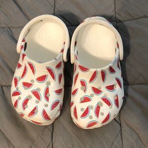 Watermelon Crocs